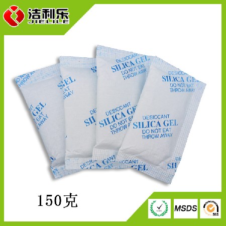 厂家直供150克硅胶干燥剂 小包装防潮珠透明颗粒硅胶食品防潮剂