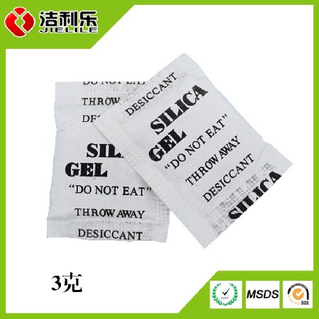 厂家直供3克环保硅胶干燥剂各种包材防潮剂复合纸小包装防潮珠