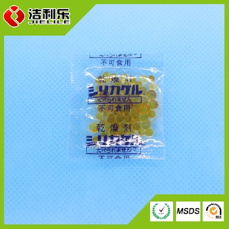 洁利乐 厂家直供3g橙色硅胶 无钴变色硅胶干燥剂 变色防潮珠